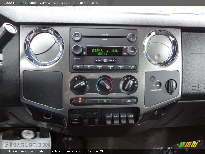 Black / Ebony 2008 Ford F250 Super Duty FX4 SuperCab 4x4