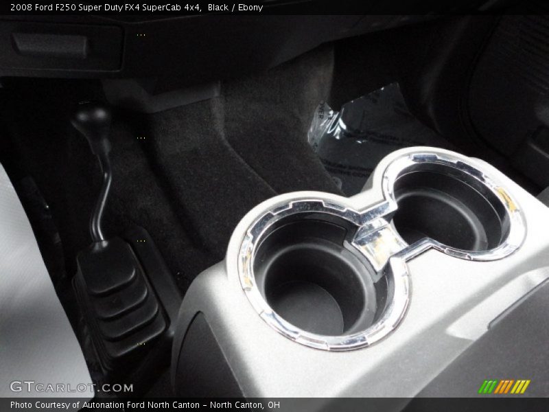 Black / Ebony 2008 Ford F250 Super Duty FX4 SuperCab 4x4