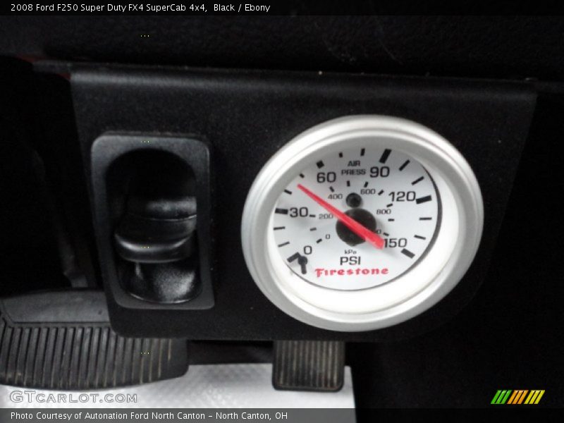 Black / Ebony 2008 Ford F250 Super Duty FX4 SuperCab 4x4