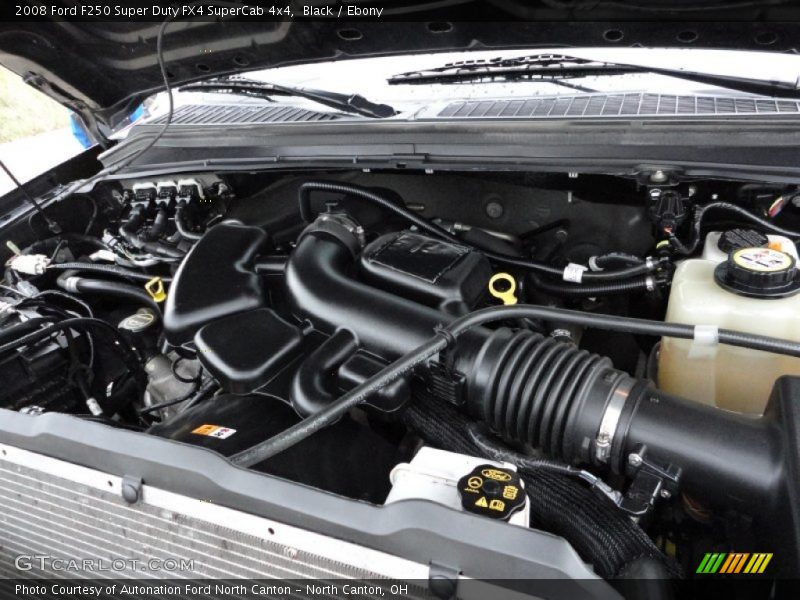 Black / Ebony 2008 Ford F250 Super Duty FX4 SuperCab 4x4