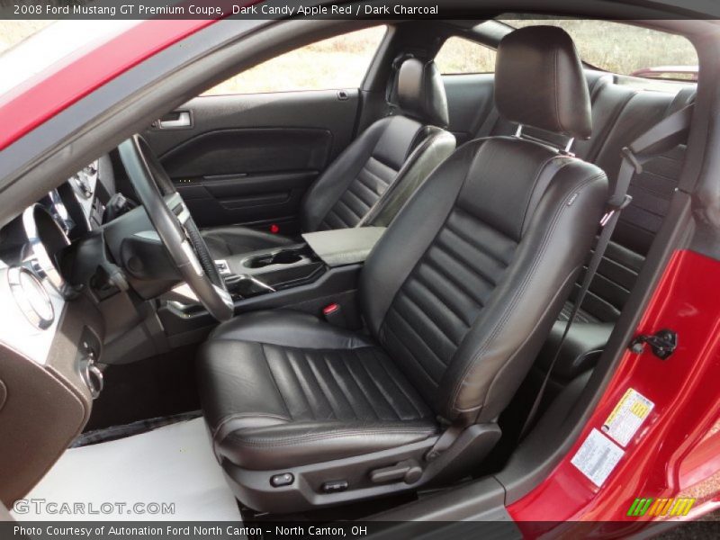  2008 Mustang GT Premium Coupe Dark Charcoal Interior