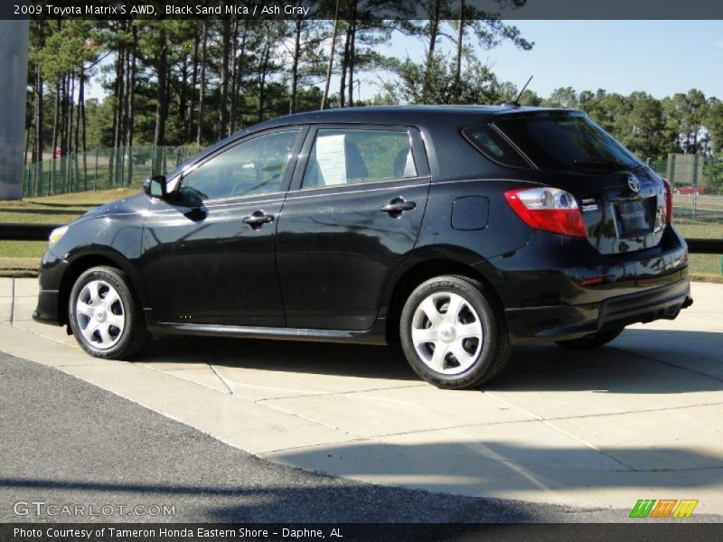 Black Sand Mica / Ash Gray 2009 Toyota Matrix S AWD