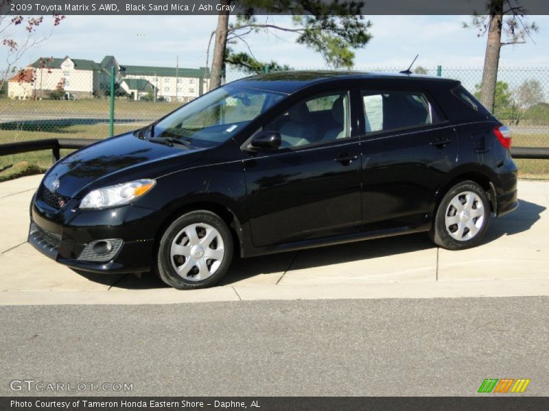 Black Sand Mica / Ash Gray 2009 Toyota Matrix S AWD