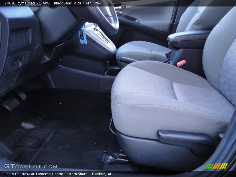 Black Sand Mica / Ash Gray 2009 Toyota Matrix S AWD