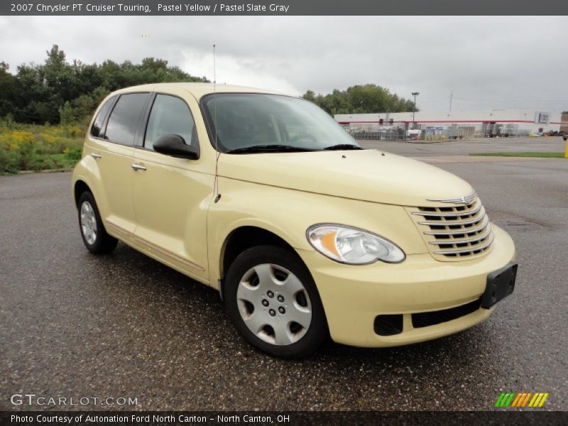 Pastel Yellow / Pastel Slate Gray 2007 Chrysler PT Cruiser Touring