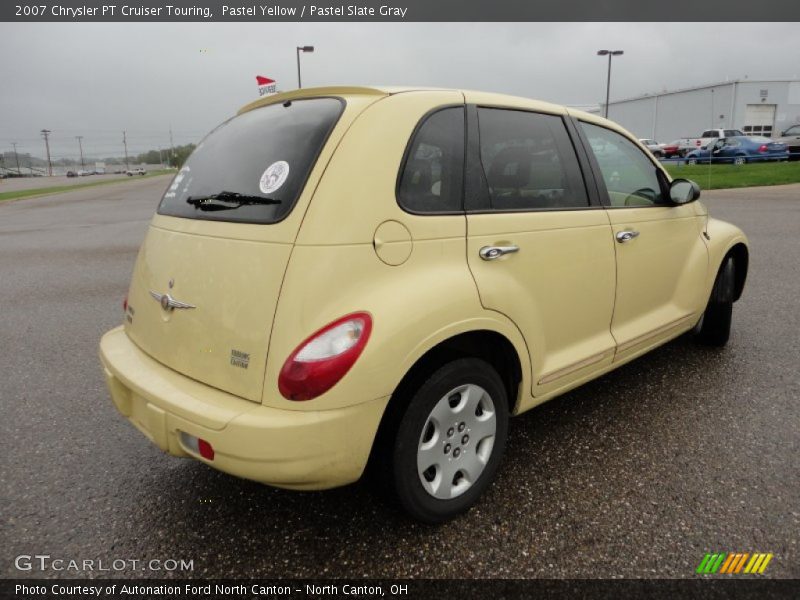 Pastel Yellow / Pastel Slate Gray 2007 Chrysler PT Cruiser Touring