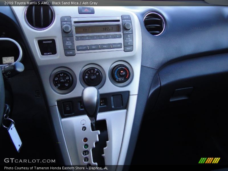 Black Sand Mica / Ash Gray 2009 Toyota Matrix S AWD