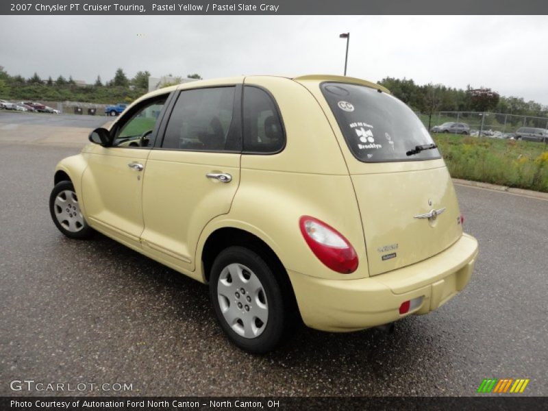 Pastel Yellow / Pastel Slate Gray 2007 Chrysler PT Cruiser Touring