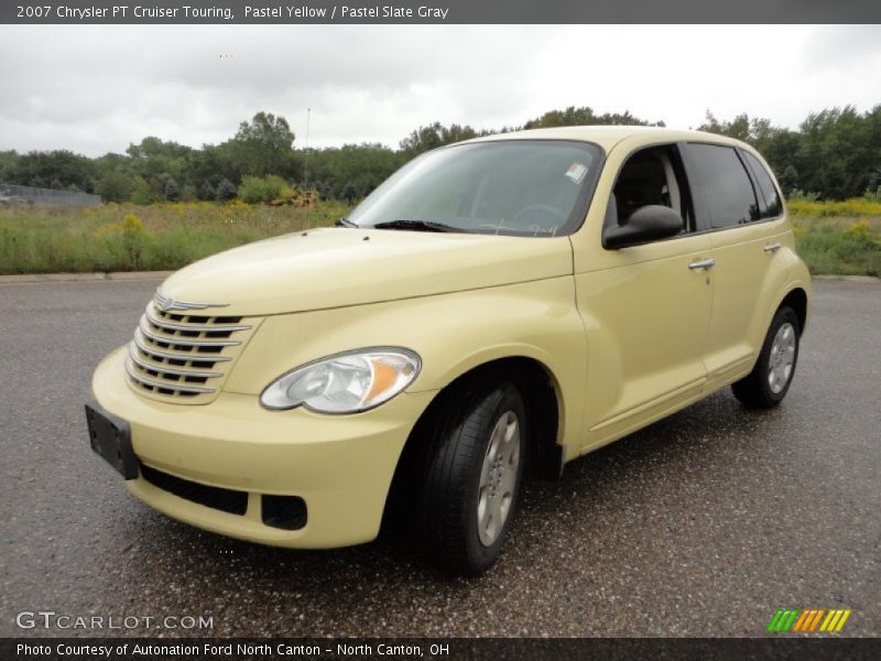 Pastel Yellow / Pastel Slate Gray 2007 Chrysler PT Cruiser Touring