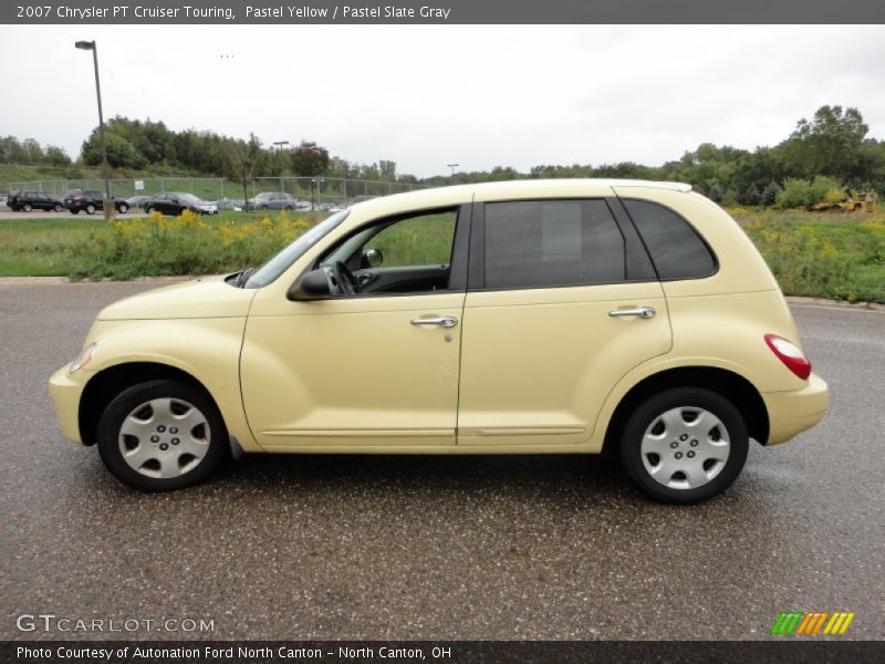 Pastel Yellow / Pastel Slate Gray 2007 Chrysler PT Cruiser Touring
