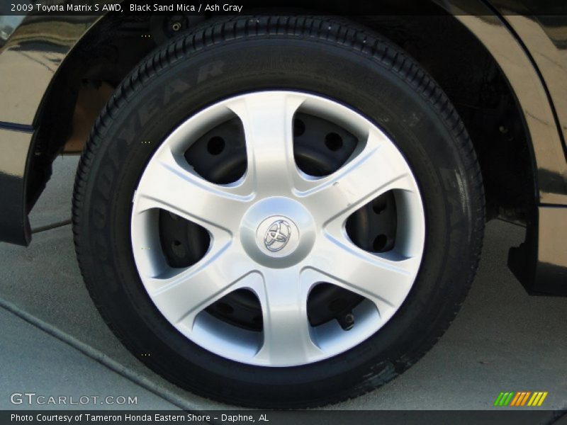 Black Sand Mica / Ash Gray 2009 Toyota Matrix S AWD