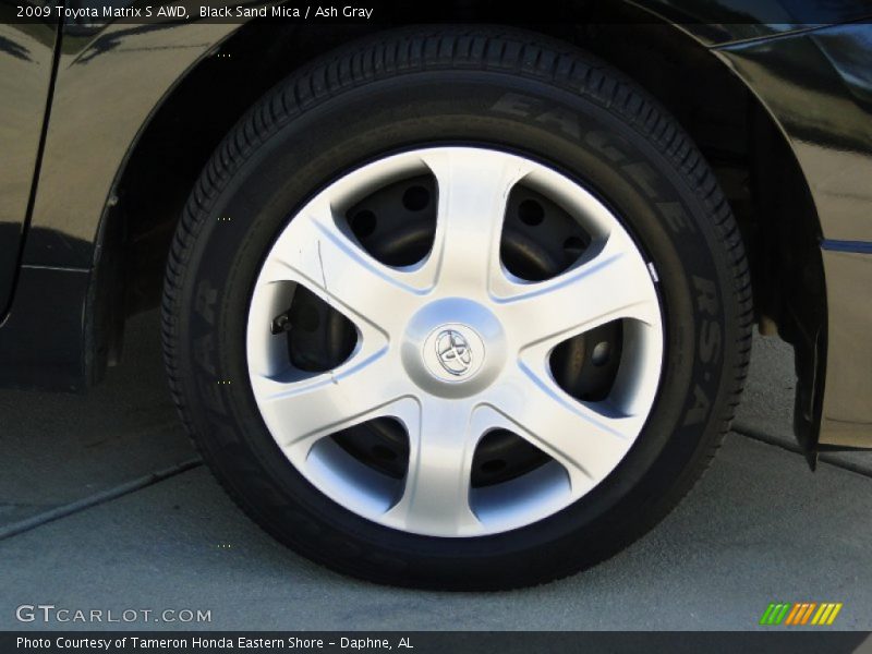 Black Sand Mica / Ash Gray 2009 Toyota Matrix S AWD