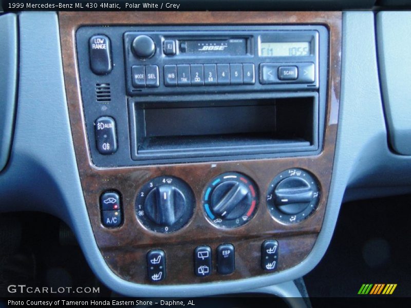 Controls of 1999 ML 430 4Matic