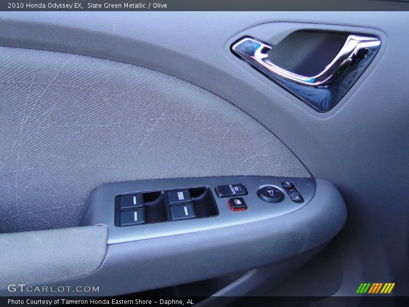 Slate Green Metallic / Olive 2010 Honda Odyssey EX