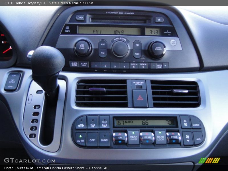 Slate Green Metallic / Olive 2010 Honda Odyssey EX