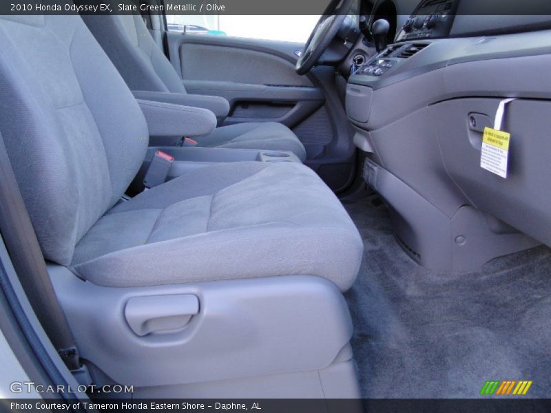 Slate Green Metallic / Olive 2010 Honda Odyssey EX