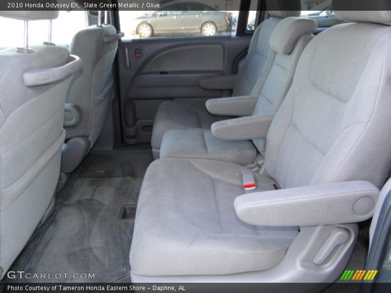 Slate Green Metallic / Olive 2010 Honda Odyssey EX