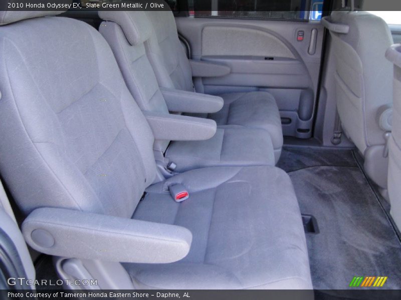 Slate Green Metallic / Olive 2010 Honda Odyssey EX