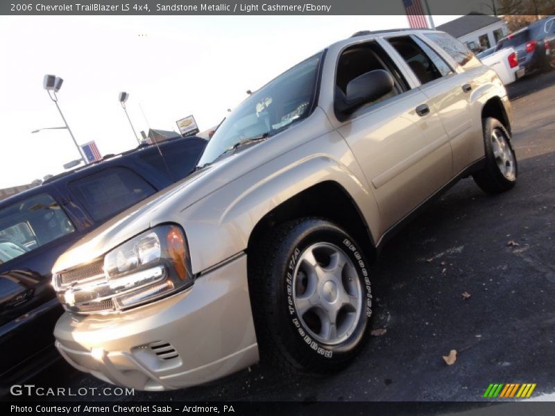 Sandstone Metallic / Light Cashmere/Ebony 2006 Chevrolet TrailBlazer LS 4x4