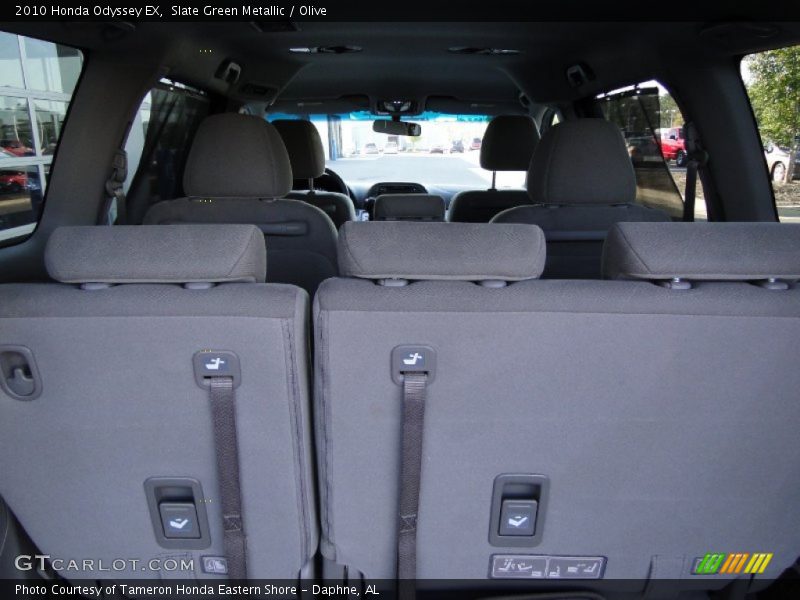 Slate Green Metallic / Olive 2010 Honda Odyssey EX