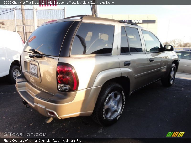 Sandstone Metallic / Light Cashmere/Ebony 2006 Chevrolet TrailBlazer LS 4x4