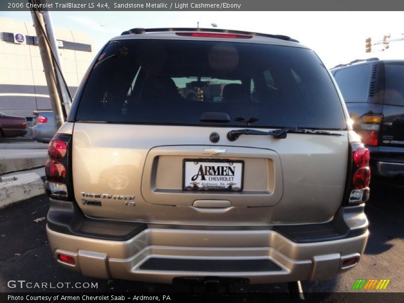 Sandstone Metallic / Light Cashmere/Ebony 2006 Chevrolet TrailBlazer LS 4x4