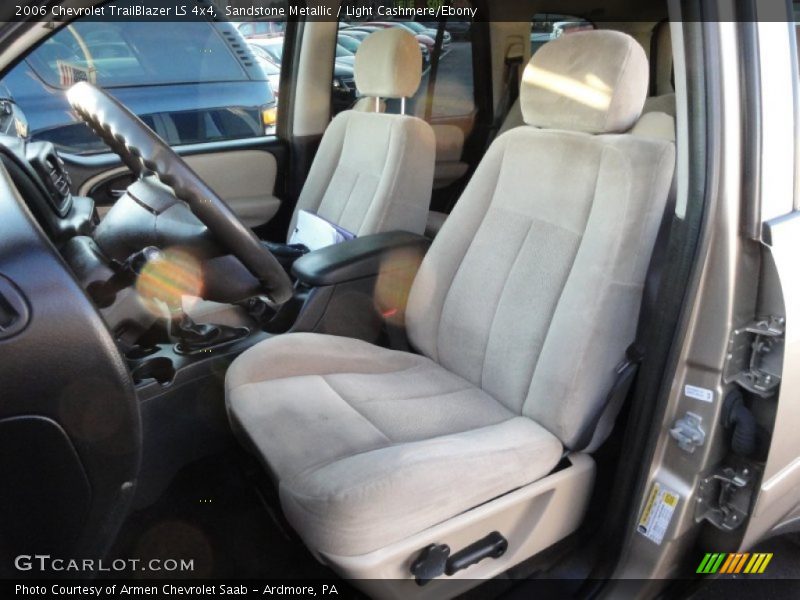 Sandstone Metallic / Light Cashmere/Ebony 2006 Chevrolet TrailBlazer LS 4x4