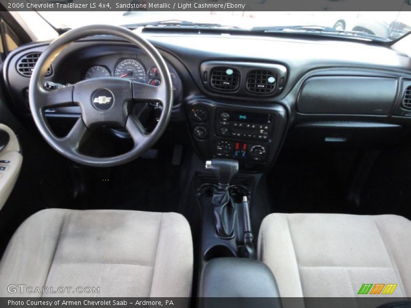 Sandstone Metallic / Light Cashmere/Ebony 2006 Chevrolet TrailBlazer LS 4x4