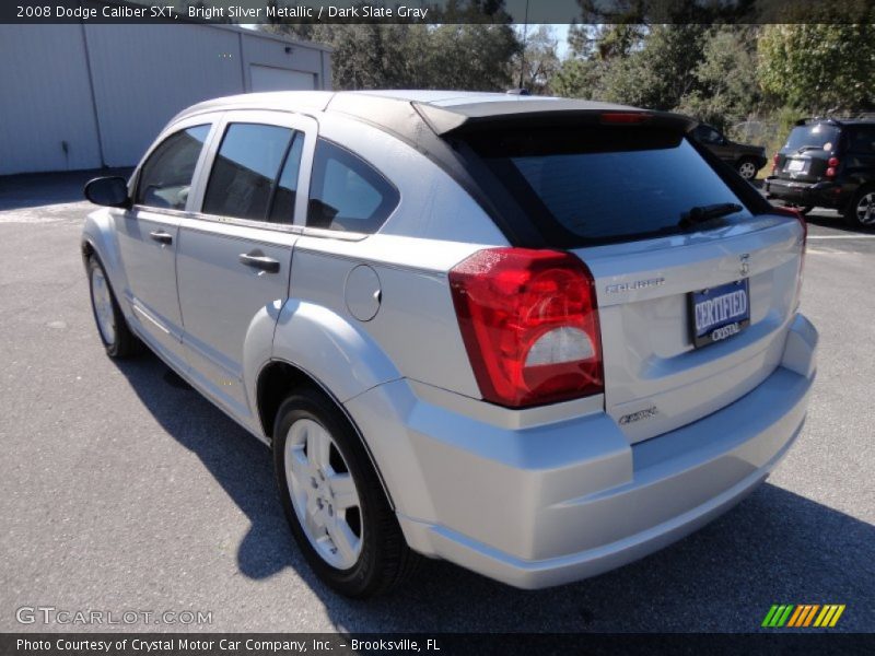 Bright Silver Metallic / Dark Slate Gray 2008 Dodge Caliber SXT