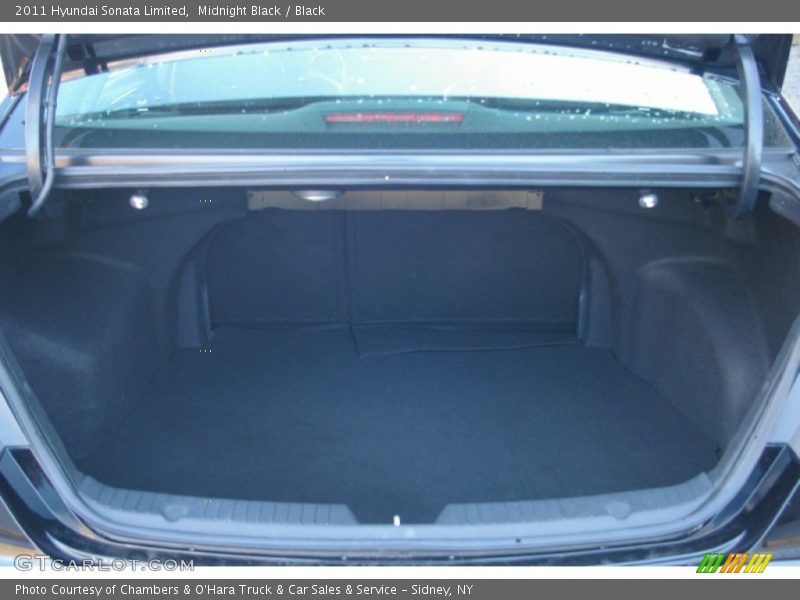 Midnight Black / Black 2011 Hyundai Sonata Limited