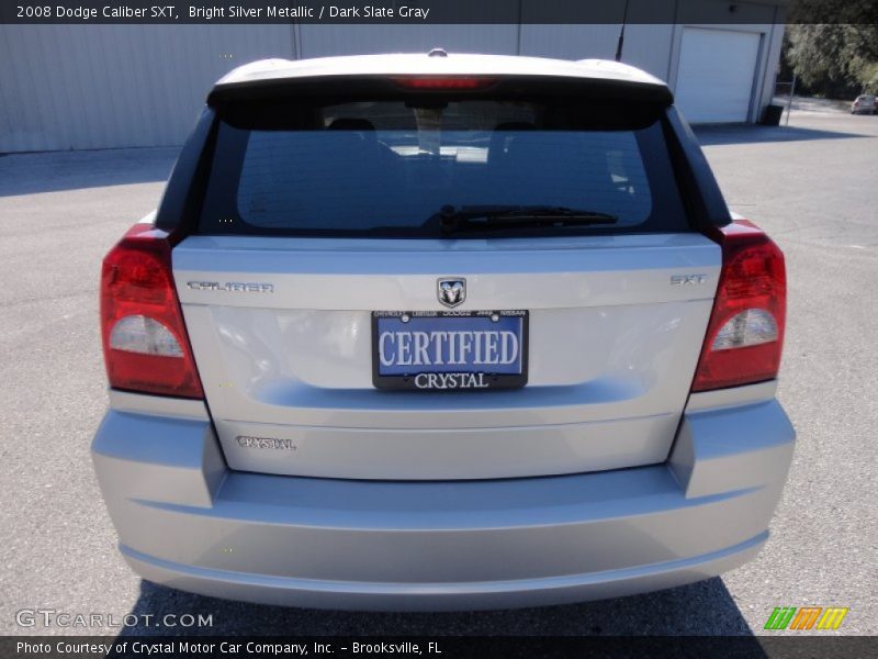Bright Silver Metallic / Dark Slate Gray 2008 Dodge Caliber SXT