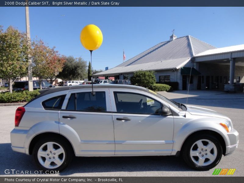 Bright Silver Metallic / Dark Slate Gray 2008 Dodge Caliber SXT
