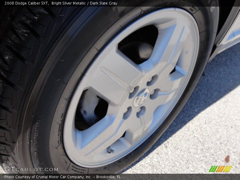 Bright Silver Metallic / Dark Slate Gray 2008 Dodge Caliber SXT