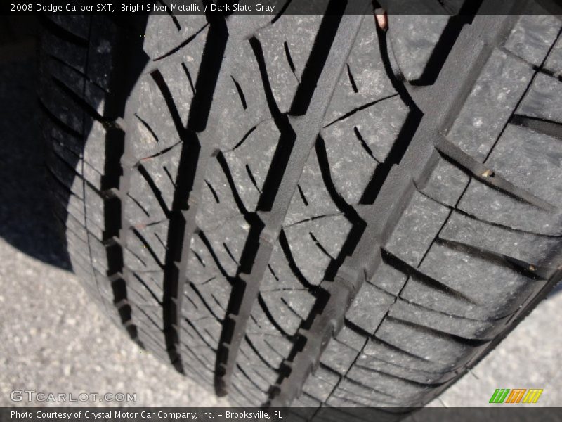 Bright Silver Metallic / Dark Slate Gray 2008 Dodge Caliber SXT