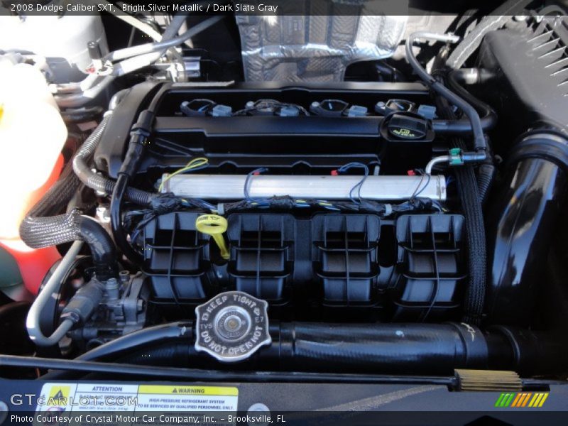 Bright Silver Metallic / Dark Slate Gray 2008 Dodge Caliber SXT