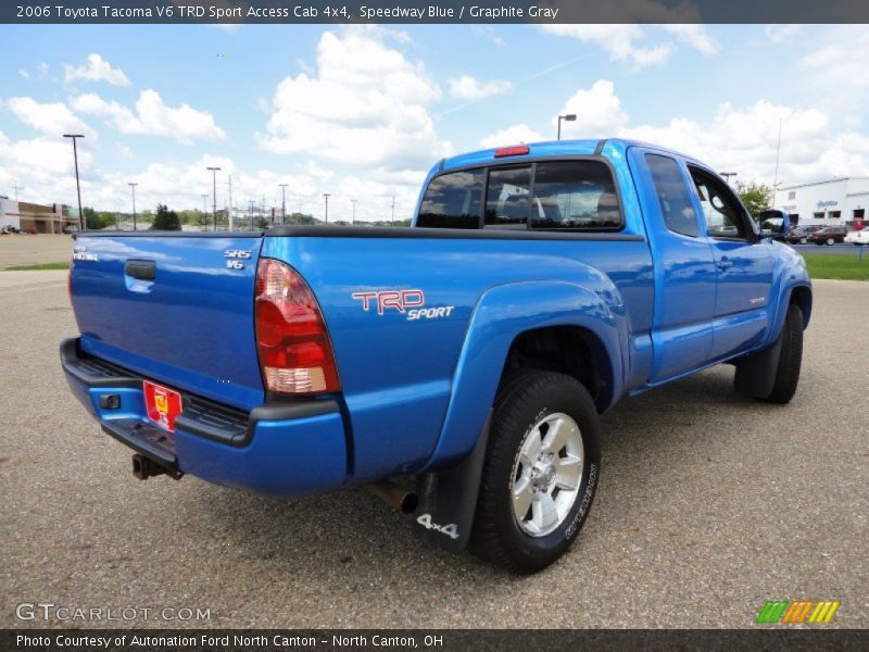 Speedway Blue / Graphite Gray 2006 Toyota Tacoma V6 TRD Sport Access Cab 4x4