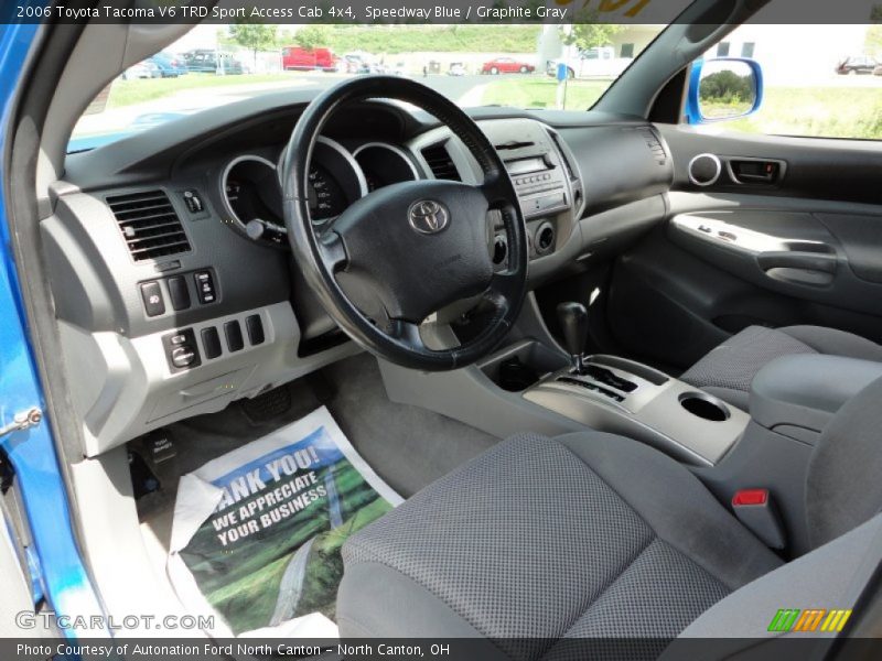 Speedway Blue / Graphite Gray 2006 Toyota Tacoma V6 TRD Sport Access Cab 4x4