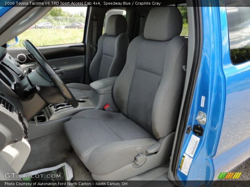 Speedway Blue / Graphite Gray 2006 Toyota Tacoma V6 TRD Sport Access Cab 4x4
