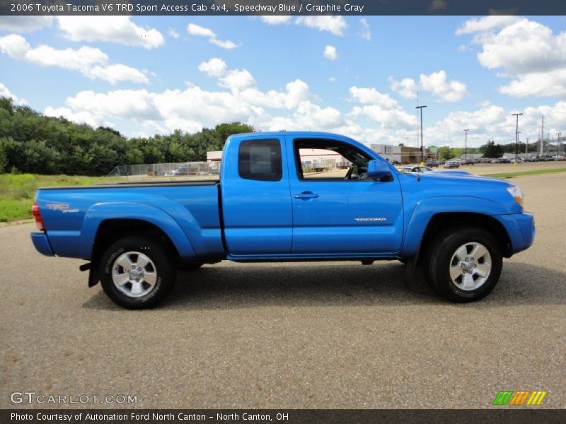 Speedway Blue / Graphite Gray 2006 Toyota Tacoma V6 TRD Sport Access Cab 4x4
