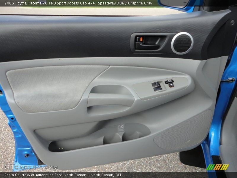 Speedway Blue / Graphite Gray 2006 Toyota Tacoma V6 TRD Sport Access Cab 4x4