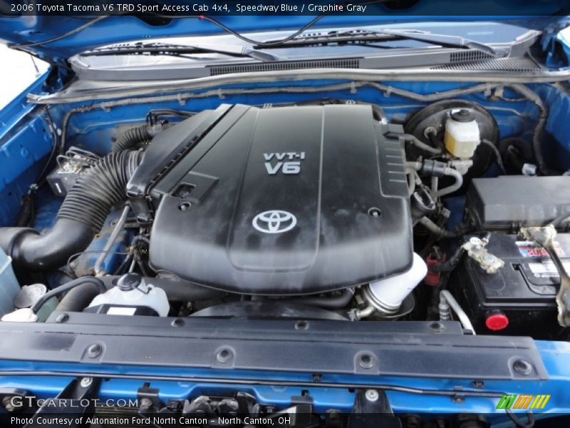 Speedway Blue / Graphite Gray 2006 Toyota Tacoma V6 TRD Sport Access Cab 4x4