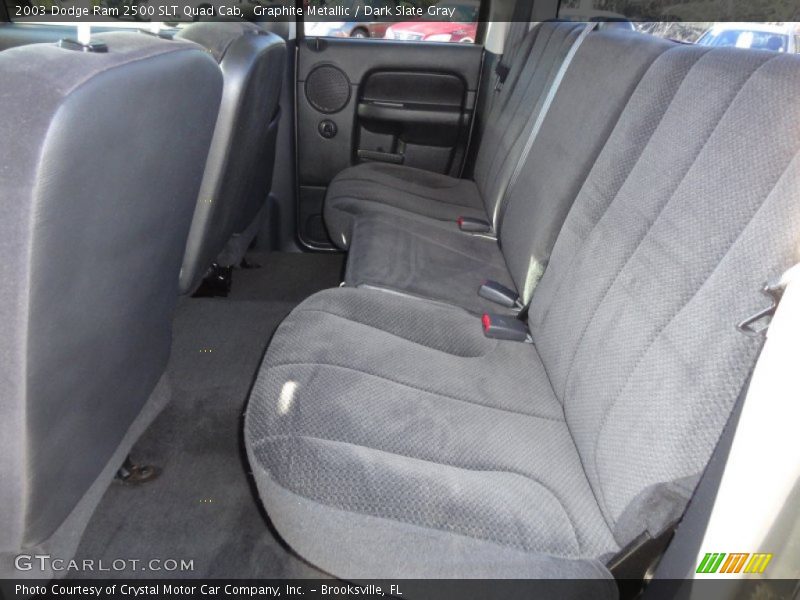 Graphite Metallic / Dark Slate Gray 2003 Dodge Ram 2500 SLT Quad Cab