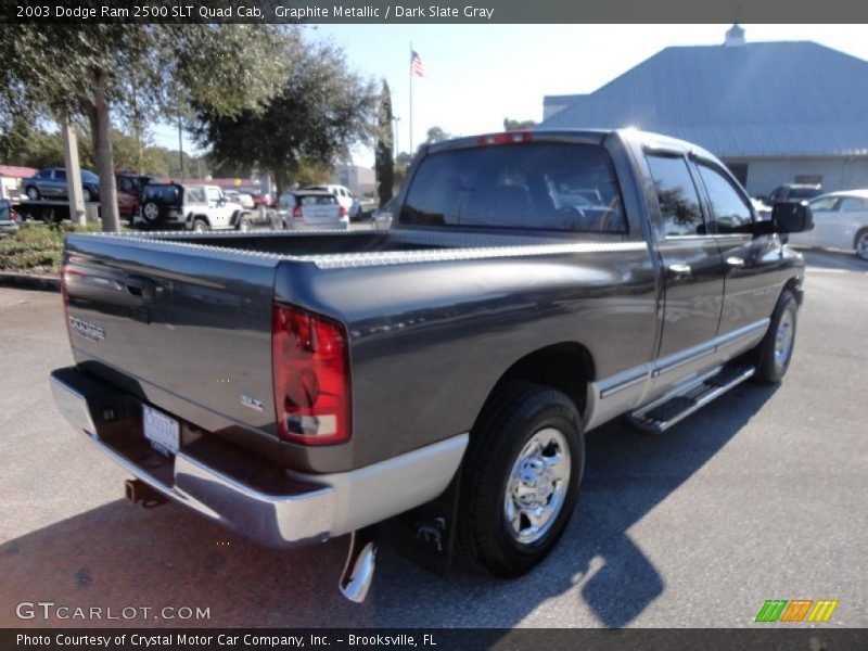 Graphite Metallic / Dark Slate Gray 2003 Dodge Ram 2500 SLT Quad Cab