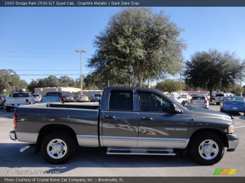 Graphite Metallic / Dark Slate Gray 2003 Dodge Ram 2500 SLT Quad Cab