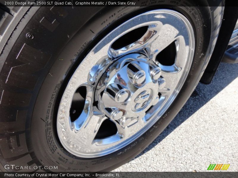 Graphite Metallic / Dark Slate Gray 2003 Dodge Ram 2500 SLT Quad Cab