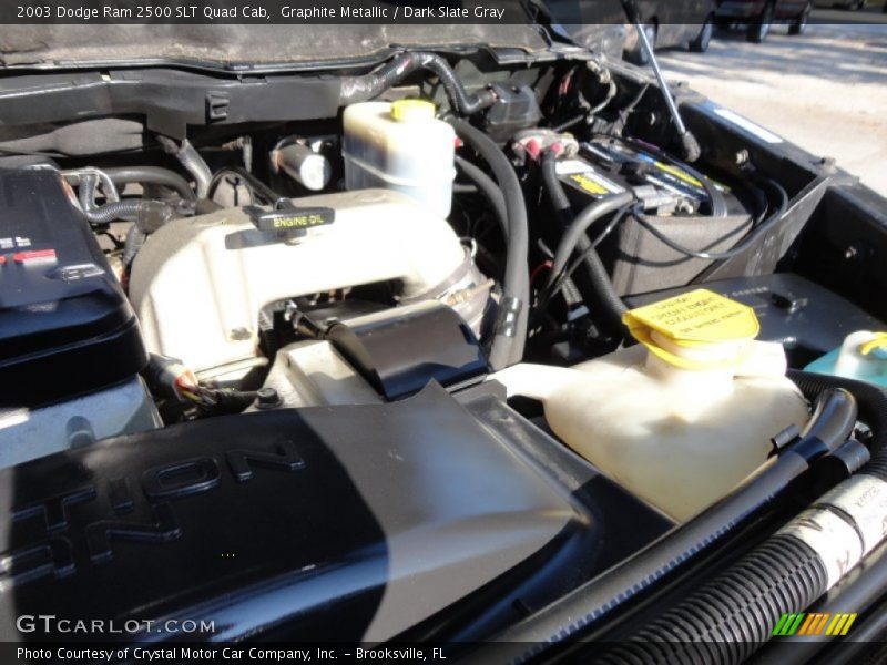  2003 Ram 2500 SLT Quad Cab Engine - 5.9 Liter OHV 24-Valve Cummins Turbo Diesel Inline 6 Cylinder