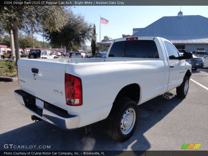Bright White / Medium Slate Gray 2006 Dodge Ram 2500 ST Regular Cab 4x4