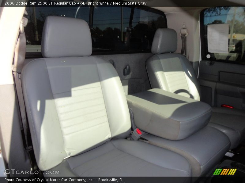 Bright White / Medium Slate Gray 2006 Dodge Ram 2500 ST Regular Cab 4x4