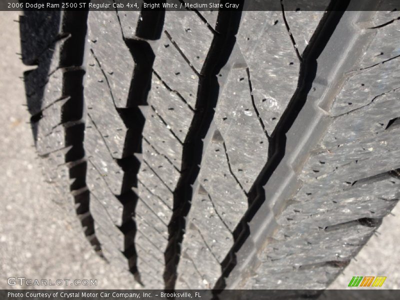 Bright White / Medium Slate Gray 2006 Dodge Ram 2500 ST Regular Cab 4x4