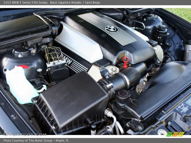  2003 5 Series 540i Sedan Engine - 4.4L DOHC 32V V8